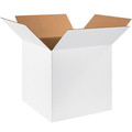 Zoro Select Corrugated Boxes, 18" x 18" x 18", White, 20/Bundle 22XL75