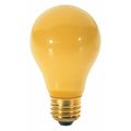 Satco 40W A19 Incandescent Yellow 2000 Hours Medium 130V 2/Pack S3859