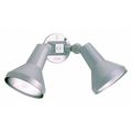 Nuvo 2-Light - 15in. - Flood-Light Exterior - PAR38 with Adjustable Swivel - Gray Finish SF77-703