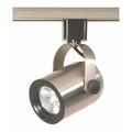 Nuvo 1-Light, MR16, 120V Track Head, Round Back, Brushed Nickel Finish TH317