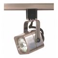 Nuvo 1-Light, MR16, 120V Track Head, Square, Brushed Nickel Finish TH314