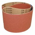 Vsm Abrasive Belt, 120 Grit, AO, 4 x 24", PK10, Coated, 4" W, 24" L, 120 Grit, Fine, Aluminum Oxide, KK711X 20927