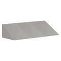 Salsbury Industries Locker Slope Top, 12inWx18inD, Gray 77758GY