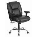 Flash Furniture Task Office Chair, 30"L44"H, Adjustable Padded, HerculesSeries GO-2132-LEA-GG