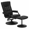 Flash Furniture Black LeatherSoft Recliner with Ottoman BT-7862-BK-GG