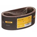 Mirka Sanding Belt, 3" W, 24" L, 100 Grit, Hiolit X 57-3-24-100T