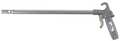 Guardair Long John Safety Air Blow Gun, 18 in Extension, Aluminum, Venturi Nozzle, Pistol Grip, 1/4 in FNPT 75LJ018AA