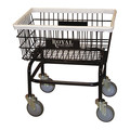 Royal Basket Trucks Laundry Cart, 3.4 cu ft, No Hanger G27-BKX-W0A-5UNN