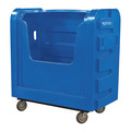 Royal Basket Trucks Poly Bulk Truck, 36 cu ft, Blue G36-BLX-BFA-6UNN