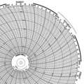 Graphic Controls Circular Paper Chart, 7 Day, PK100 PW  00215313