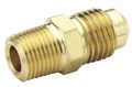 Parker Male Connector, Low Lead Brass, Flare L48F-8-8