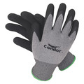Condor Foam Nitrile Coated Gloves, Palm Coverage, Blue/Gray, XS, PR 19K974