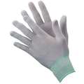 Condor Antistatic Gloves, 2XL, Nylon/Carbon, PK12 19L037