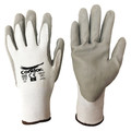 Condor Cut Resistant Coated Gloves, A2 Cut Level, Polyurethane, M, 1 PR 19L417