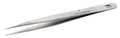 Aven Precision Tweezer, Titanium, 4-1/2 In 18043TT