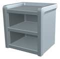 Cortech Nightstand, Slate Blue, 21"H x 18"L x 21"W 7602SB