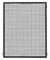 Zoro Select Wire Partition Panel, W 3 Ft x H 5 Ft 19N872