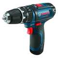 Bosch 12.0 V Hammer Drill, Battery Included, 3/8 in Chuck PS130-2A