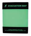 Zoro Select Evacuation Map Holder, 8-1/2 in. x 11 in. DTA238