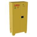 Jamco Flammable Safety Cabinet, 44 gal., Yellow FM44YP