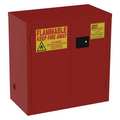 Jamco Paints and Inks Cabinet, 30 gal., Red, Depth: 18" BN30
