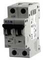 Eaton Circuit Breaker, FAZ Series 2A, 2 Pole, 277/480V AC, C Curve FAZ-C2/2