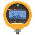 Fluke Digital Compound Gauge, -14 to 0 to 500 psi, 1/4 in MNPT, Metal, Yellow FLUKE-700RG07