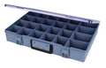 Flambeau Compartment Box with 24 compartments, Plastic, 3 in H x 13 in W 1024-2