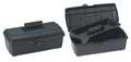 Flambeau Conductive Tool Box, Plastic, Black, 13 in W x 5-1/2 in D x 4-1/4 in H 14800-2C