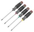 Proto Screwdriver Set, Square, 4 Pc J1204SS