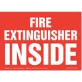 Jj Keller Fire Extinguisher Inside Sign 8001162