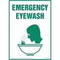 Jj Keller Emergency Eyewash Sign, 8001199 8001199
