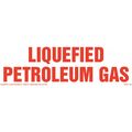 Jj Keller Hazmat Sign, Liquefied Petroleum Gas 1447