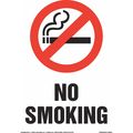 Jj Keller No Smoking, Smoking Control Sign, 8001285 8001285