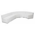 Flash Furniture 4 pcs. Living Room Set, 25-1/4" to 89-1/2" x 27", Upholstery Color: White ZB-803-760-SET-WH-GG