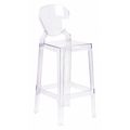 Flash Furniture Ghost Barstool, Tear Back OW-TEARBACK-29-GG