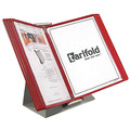 Tarifold Document Desk Display Unit, 10 Red Pocket D231