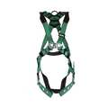 Msa Safety Full Body Harness, 2XL, Nylon 10197201
