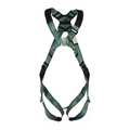 Msa Safety Fall Protection Harness, Vest Style, Standard (M/L) 10206070