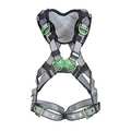 Msa Safety Full Body Harness, M, Nylon 10194937