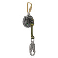 Msa Safety Self-Retracting Lifeline, 310 lb Weight Capacity, Clear 63013-00E