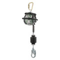 Msa Safety Leading-Edge Self Retracting Lifeline, 20 ft., Black 63406-00A