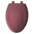 Bemis Elg Closed Front Toilet Seat, Raspberry, With Cover, Plastic 1200SLOWT 343