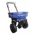 Chapin 80 lb Salt and Ice Melt Broadcast Spreader, U-Shape Handle, Pneumatic 10 in Wheels 81008A