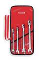 Proto Combo Wrench Set, Antislip, 7/16-5/8in, 4Pc J1270B