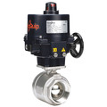 Dynaquip Controls 3" FNPT Stainless Steel Electronic Ball Valve 2-Way E2S2AAJE02