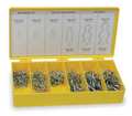 Itw Bee Leitzke Hairpin Clip Asst, Zinc, 276 Pcs, 9 Sizes WWG-DISPBPXZ276