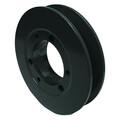 Zoro Select Bushing, 4.35 in dia. Outside, Cast Iron 1B40SH