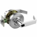 Arrow Lever Lockset, Mechanical, Asylum MLX33-SR-26D-IC