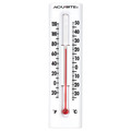 Acurite Indoor and Outdoor Thermometer, 6.5" 00338A2